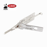 Original Lishi Nissan NSN14 DA34 SUB1 X237 NISSAN 10-CUT 2-IN-1 Pick Decoder Reader Door Trunk