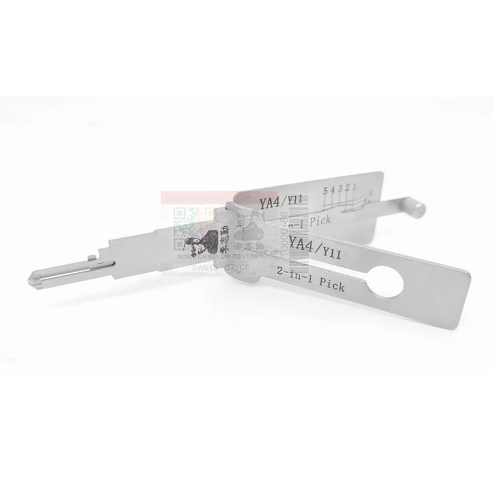 Original Lishi YA4/Y11 2-in-1 Pick and Decoder - Anti Glare