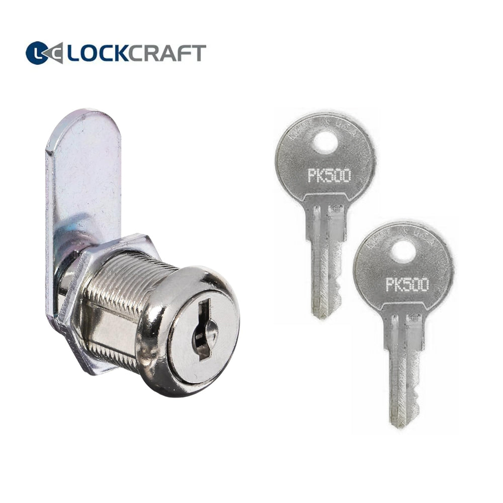 Lockcraft - 5/8 inch Disc Tumbler Keyed Cam Lock