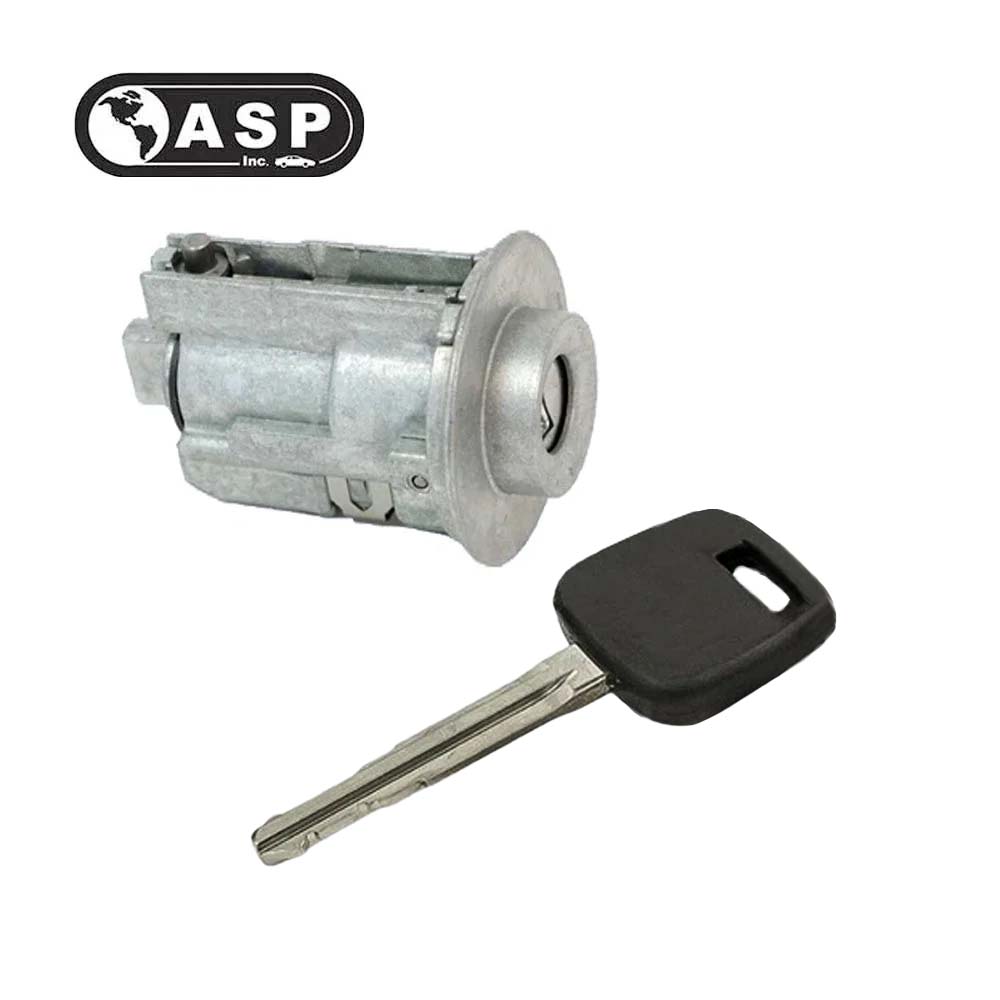 2007 - 2019 ASP Toyota Pontiac Scion Transponder Ignition Lock Cylinder 10-Cut W/ Key C-30-198