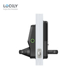 Lockly - PGD628F - Fingerprint Biometric Electronic Lever Set - Keypad - App Control - Field Reversible - Secure Plus Latch Edition