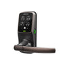 Lockly - PGD628F - Fingerprint Biometric Electronic Lever Set - Keypad - App Control - Field Reversible - Secure Plus Latch Edition