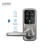 Lockly - PGD628FY - Fingerprint Biometric Electronic Lever Set - Keypad - App Control - Field reversible - Secure Plus Latch Special Edition