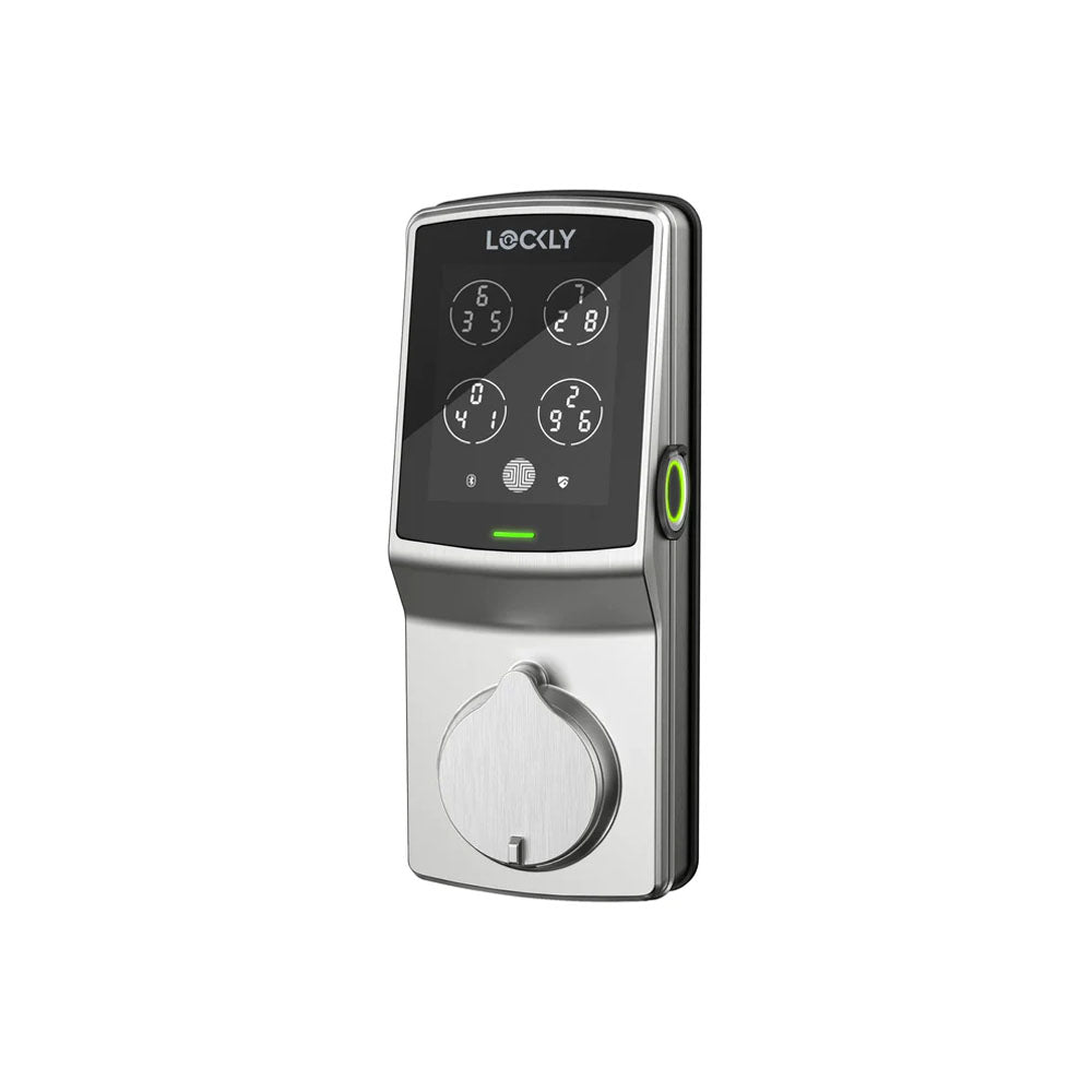 Lockly - PGD728F - Fingerprint Biometric Electronic Smart Lock - Keypad - App Control - Secure Plus Deadbolt Edition