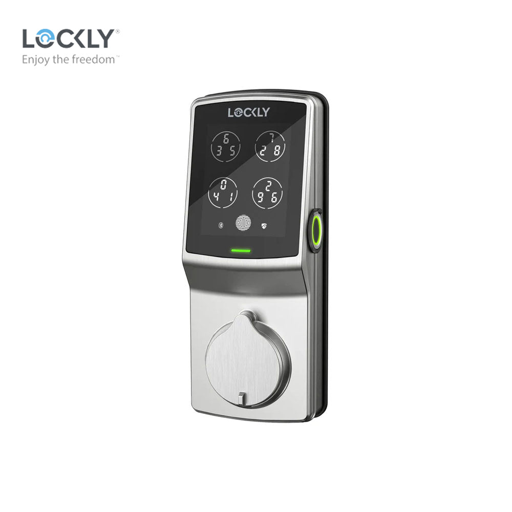 Lockly - PGD728F - Fingerprint Biometric Electronic Smart Lock - Keypad - App Control - Secure Plus Deadbolt Edition