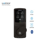 Lockly - PGD728F - Fingerprint Biometric Electronic Smart Lock - Keypad - App Control - Secure Plus Deadbolt Edition