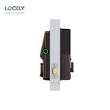 Lockly - PGD728F - Fingerprint Biometric Electronic Smart Lock - Keypad - App Control - Secure Plus Deadbolt Edition