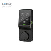 Lockly - PGD728FK - Secure PLUS Dementia-Proof Smart Lock Electronic Deadbolt - Fingerprint Reader - Bluetooth - Wi-Fi