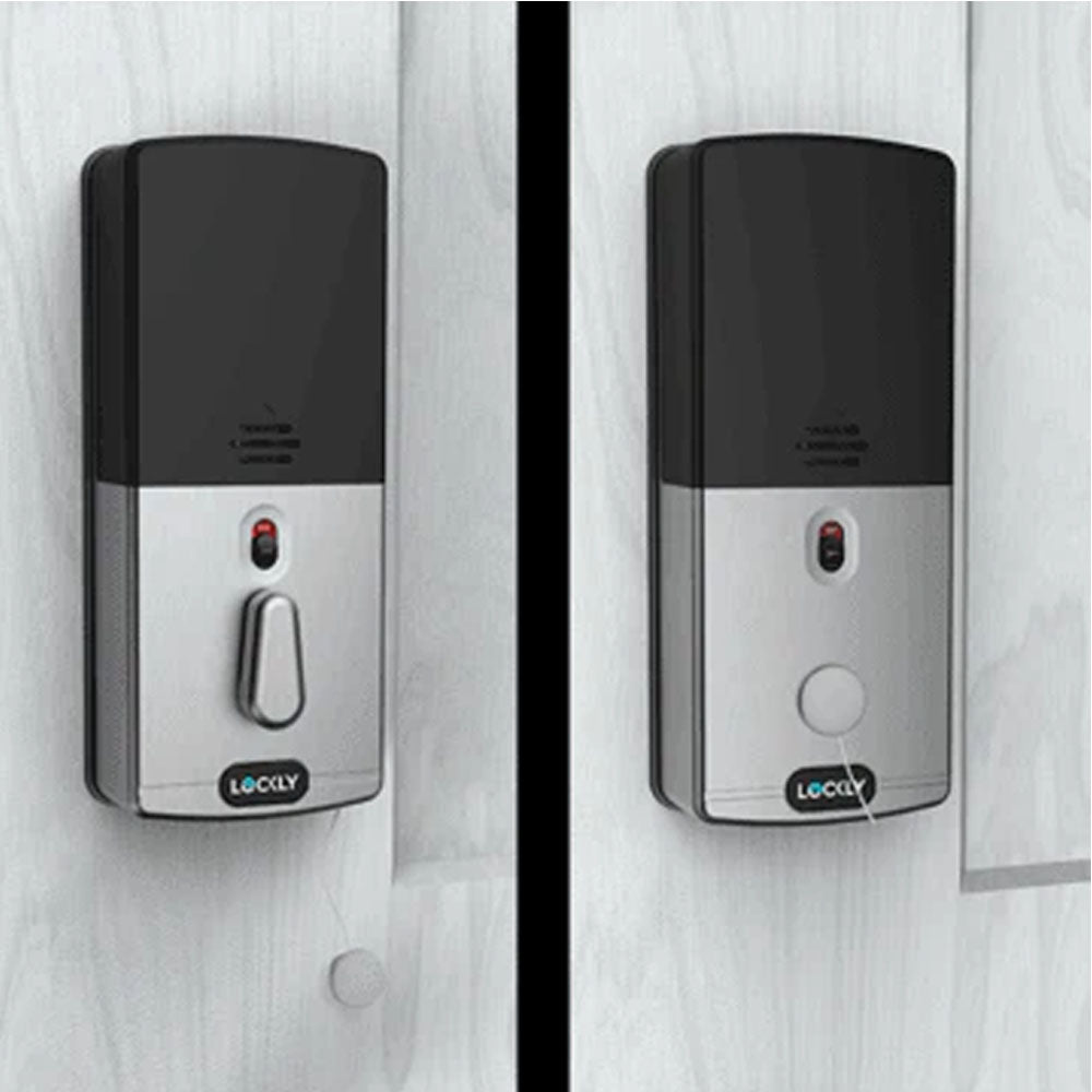 Lockly - PGD728FK - Dementia Proof - Fingerprint Biometric Electronic Smart Lock - Keypad - App Control - Secure Plus Deadbolt Edition