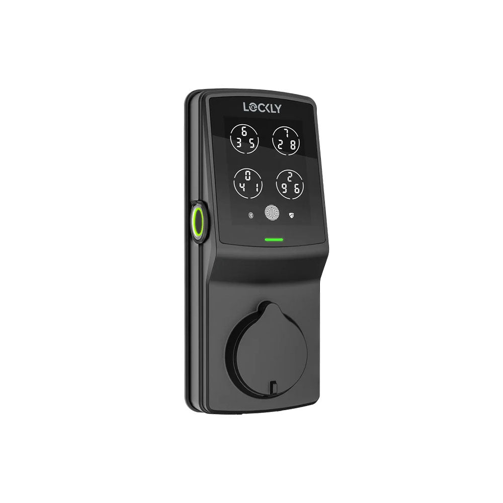 Lockly - PGD728FY - Fingerprint Biometric Electronic Smart Lock - Keypad - App Control - Secure Plus Deadbolt Special Edition