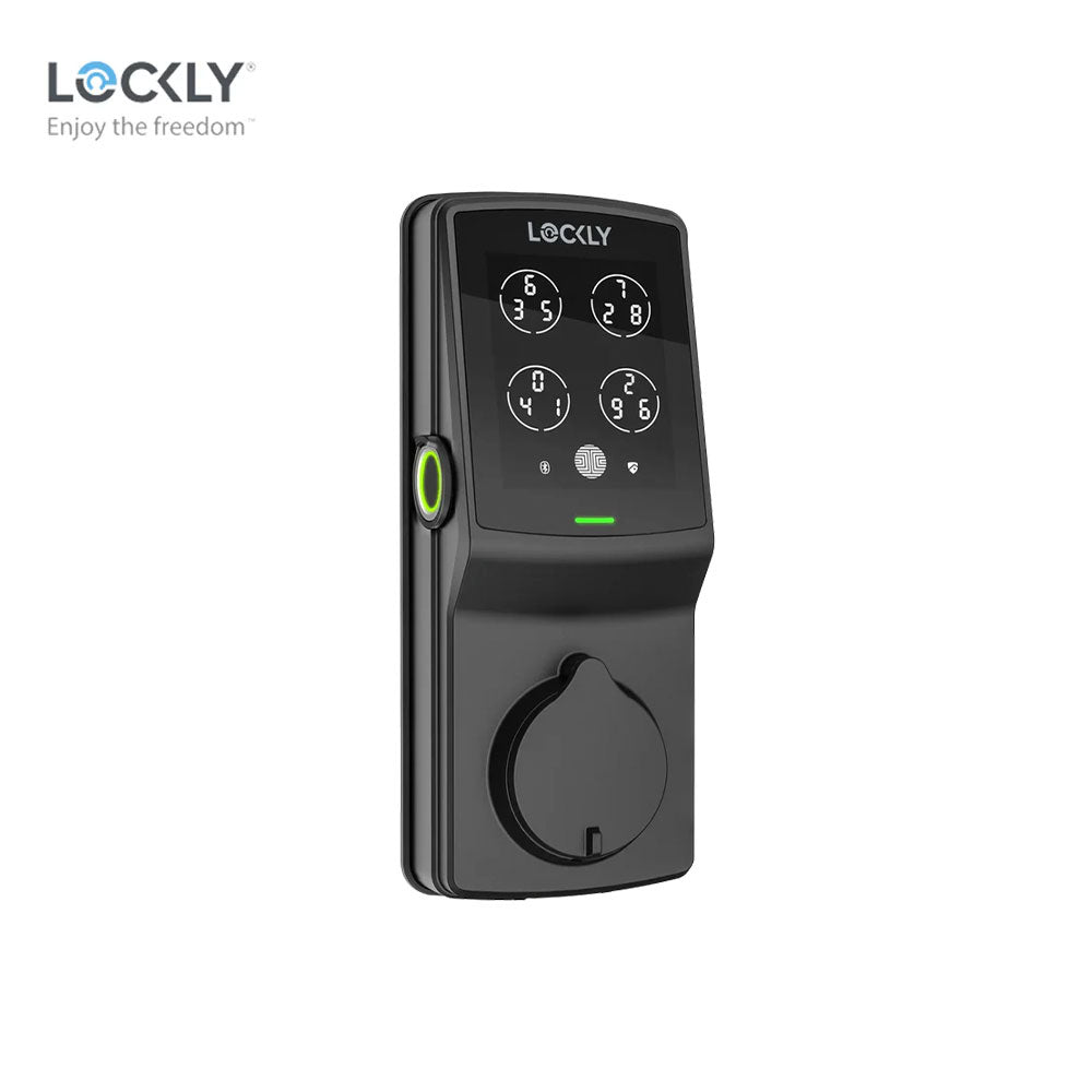 Lockly - PGD728FY - Fingerprint Biometric Electronic Smart Lock - Keypad - App Control - Secure Plus Deadbolt Special Edition