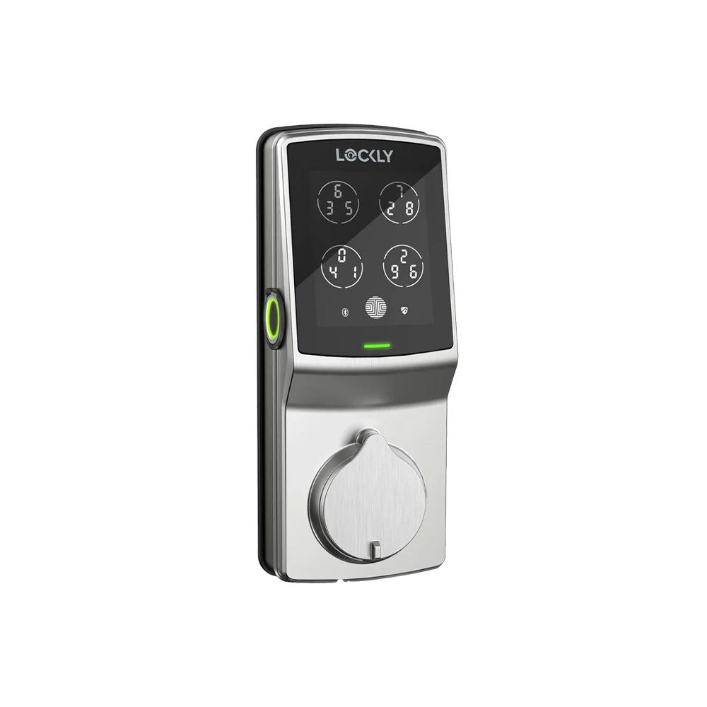 Lockly - PGD728FY - Fingerprint Biometric Electronic Smart Lock - Keypad - App Control - Secure Plus Deadbolt Special Edition