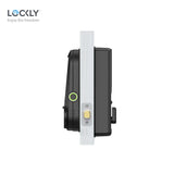 Lockly - PGD798 - Vision Doorbell Video Camera Smart Lock - Fingerprint Biometric Keypad - Remote App Control - Vision Deadbolt Edition