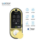 Lockly - PGD798 - Vision Doorbell Video Camera Smart Lock - Fingerprint Biometric Keypad - Remote App Control - Vision Deadbolt Edition