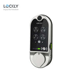 Lockly - PGD798 - Vision Doorbell Video Camera Smart Lock - Fingerprint Biometric Keypad - Remote App Control - Vision Deadbolt Edition