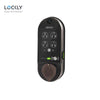 Lockly - PGD798 - Vision Doorbell Video Camera Smart Lock - Fingerprint Biometric Keypad - Remote App Control - Vision Deadbolt Edition