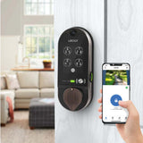 Lockly - PGD798 - Vision Doorbell Video Camera Smart Lock - Fingerprint Biometric Keypad - Remote App Control - Vision Deadbolt Edition