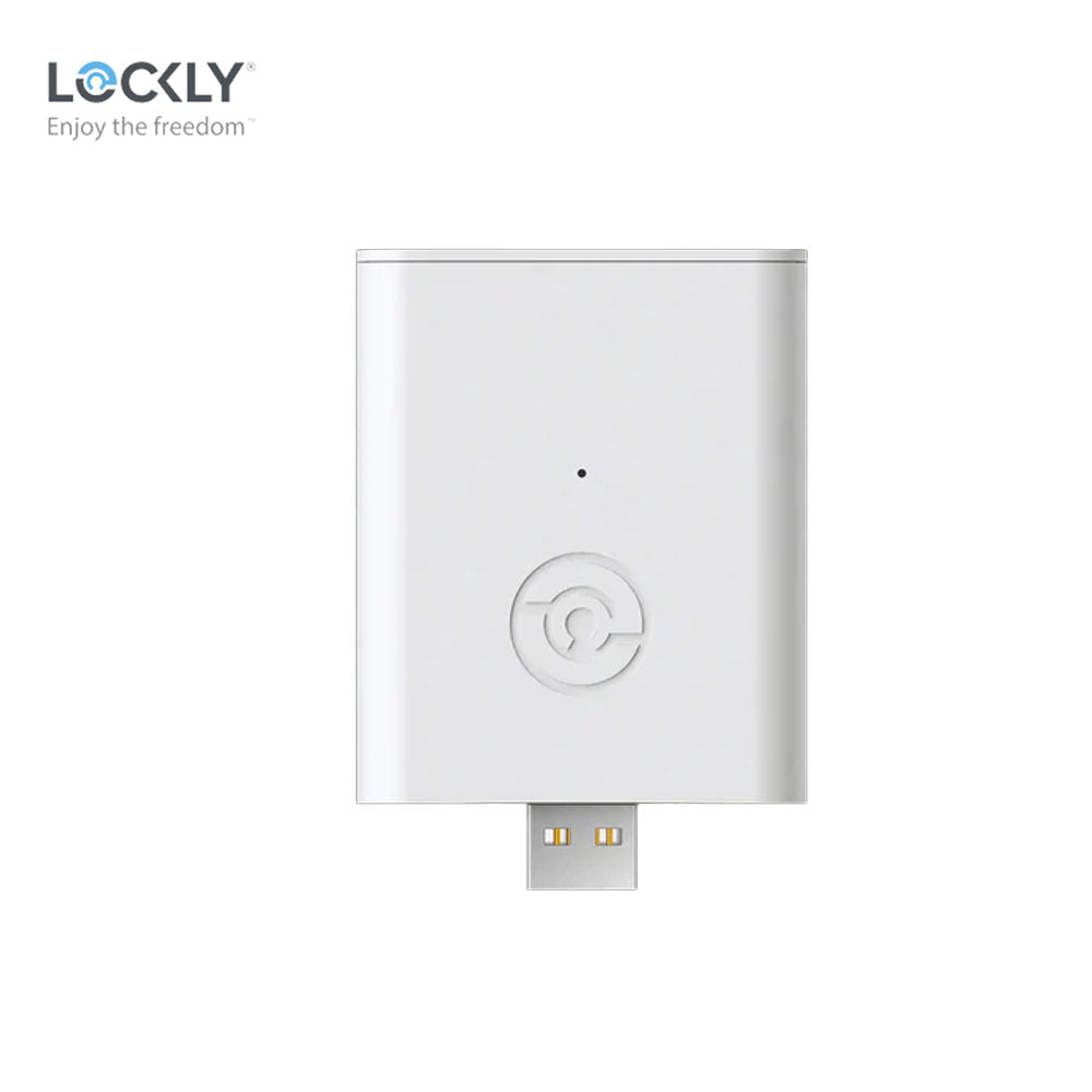 Lockly - PGH200 - Wi-Fi Hub and Door Sensor for Lockly Smart Locks - Secure Link - White