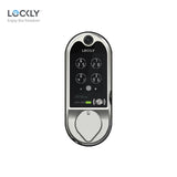 Lockly Guard - PGD798U - Vision Doorbell Video Camera Smart Lock - Fingerprint Biometric Keypad - Remote App Control - Fire Rated - Vision Deadbolt Edition