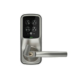 Lockly - PGD678W - Dual Locking Deadbolt and Latch - Fingerprint Reader - Wi-Fi/Bluetooth App - Keypad - Duo Compact Interconnected Editon