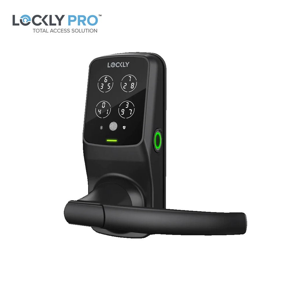 Lockly - PGD688F - Fingerprint Biometric - Keypad - Bluetooth App - Lux Compact Mortise Edition