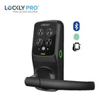 Lockly - PGD688F - Fingerprint Biometric - Keypad - Bluetooth App - Lux Compact Mortise Edition