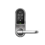 Lockly Guard - PGD698L - Doorbell Video Camera Smart Lock - Latch Lever Set - Fingerprint Reader - Wi-Fi/Bluetooth App Vision Latch 698L