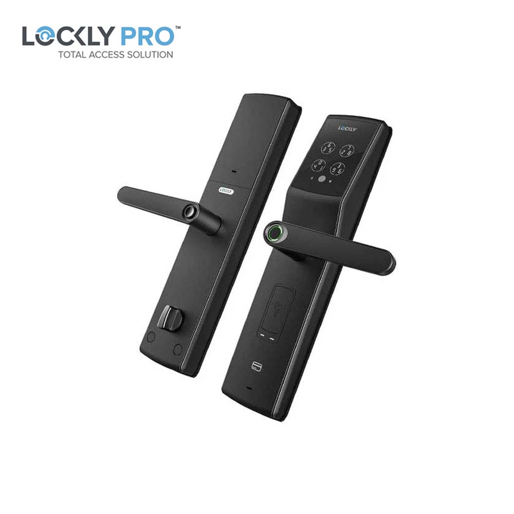 Lockly - PGD829AF-RFID - Fingerprint Reader - Keypad - Bluetooth App - Secure Lux Mortise Edition