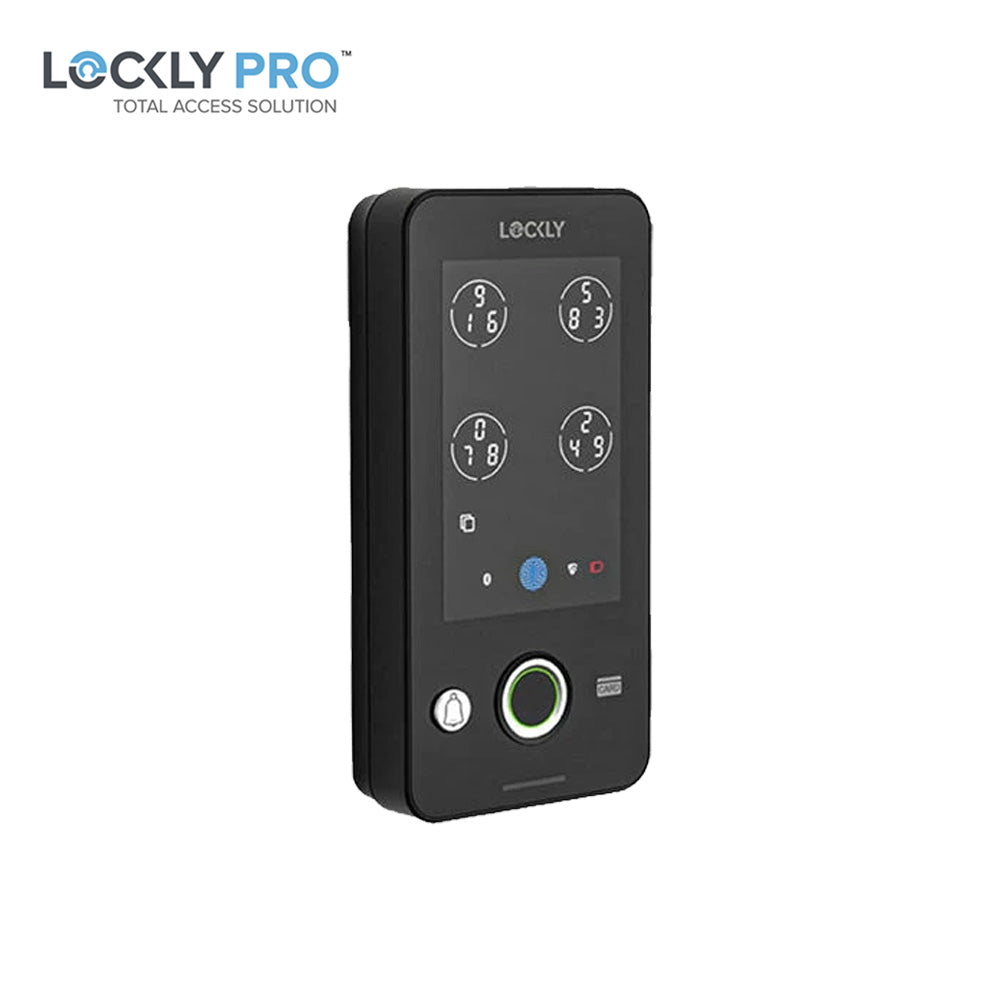 Lockly Guard - PGI302WA - Intercom Smart Access Control - Ingress 302WA - Matte Black