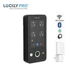 Lockly Guard - PGI302WA - Intercom Smart Access Control - Ingress 302WA - Matte Black