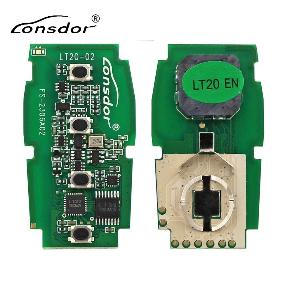 Lonsdor LT20-02 Universal Smart Key Remote Board 8A+4D Chip for Subaru