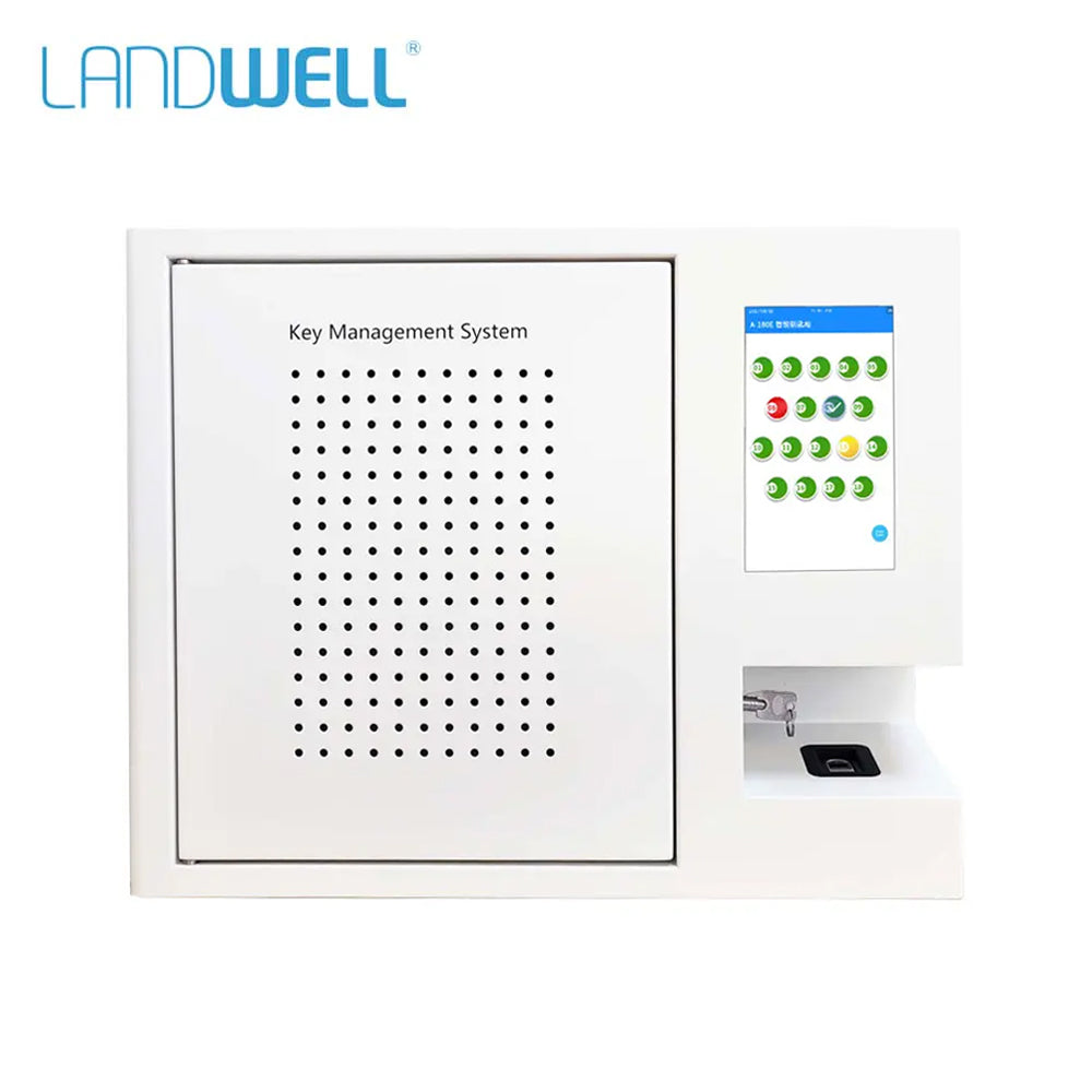 Landwell - A-180E - Electronic Key Tracking System - Android OS - Key Safe - RFID - 18 Key Slots - Single Cabinet