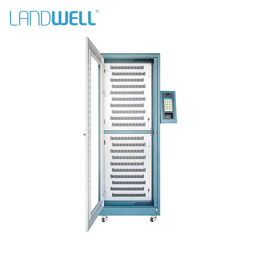 Landwell - I-Keybox - Electronic Key Tracking System - Android OS - Key Safe - RFID - Double Cabinet