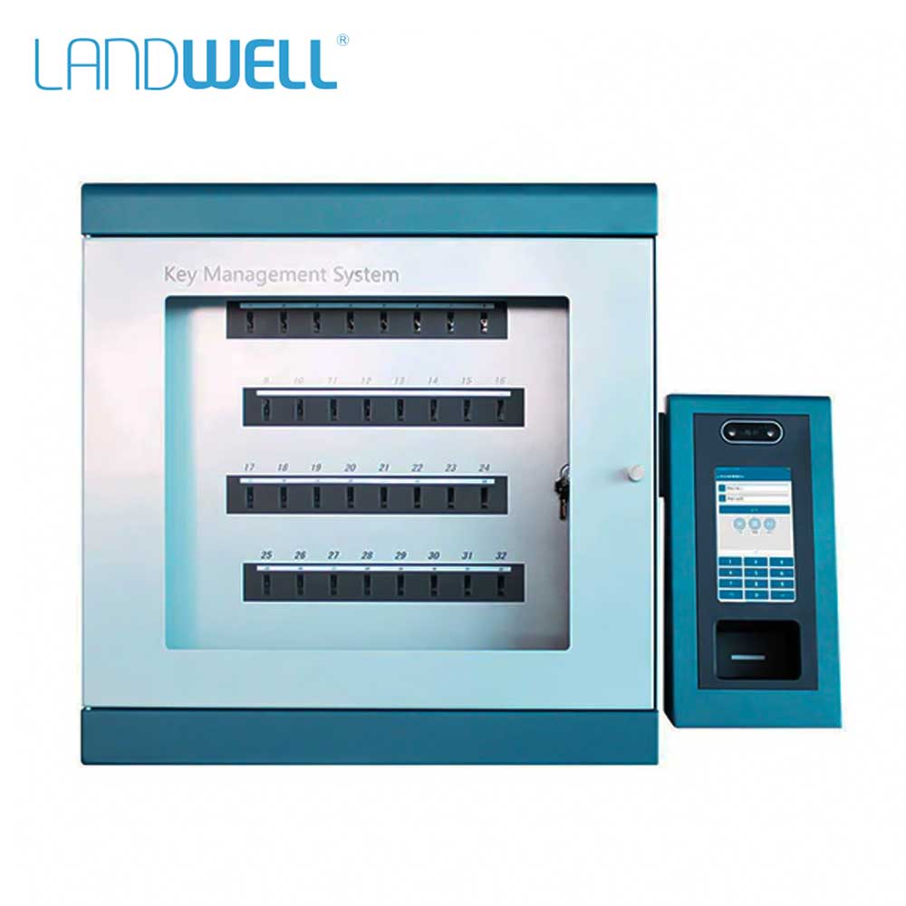 Landwell - I-Keybox - Electronic Key Tracking System - Android OS - Key Safe - RFID - Single Cabinet