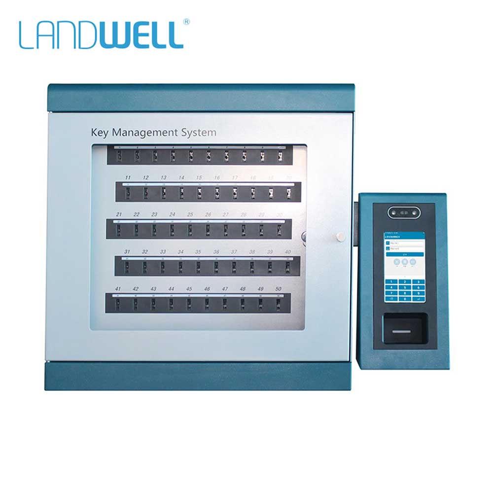 Landwell - I-Keybox - RFID 1st Gen Smart Key Management Cabinet - Wall-mounted Terminal - Android OS