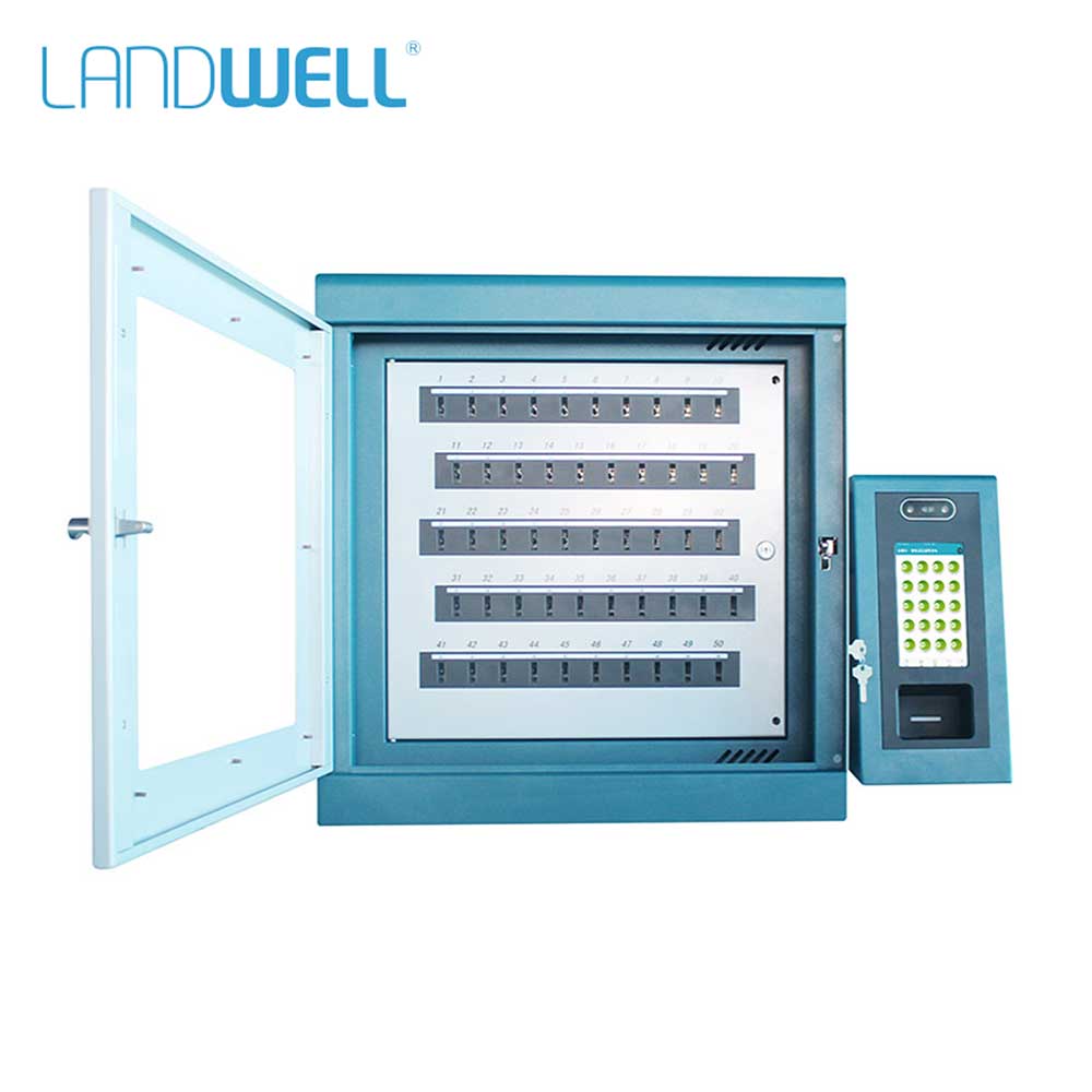 Landwell - I-Keybox - RFID 1st Gen Smart Key Management Cabinet - Wall-mounted Terminal - Android OS