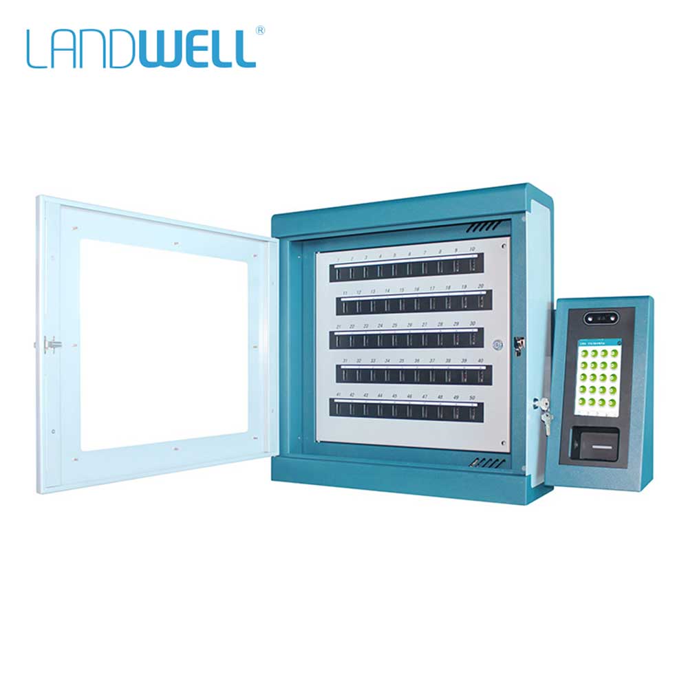 Landwell - I-Keybox - RFID 1st Gen Smart Key Management Cabinet - Wall-mounted Terminal - Android OS