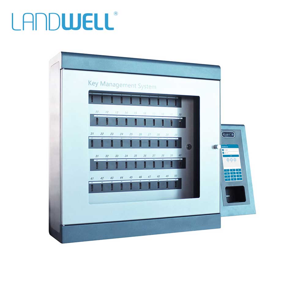 Landwell - I-Keybox - RFID 1st Gen Smart Key Management Cabinet - Wall-mounted Terminal - Android OS