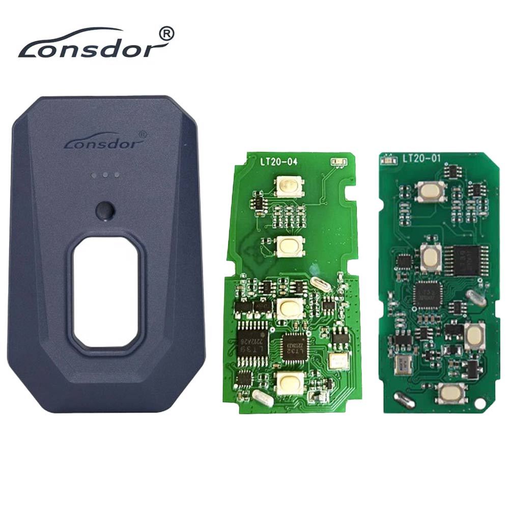 Lonsdor - KW100 - Bluetooth Smart Remote Key Programmer with LT20-01 and LT20-04 PCB Boards