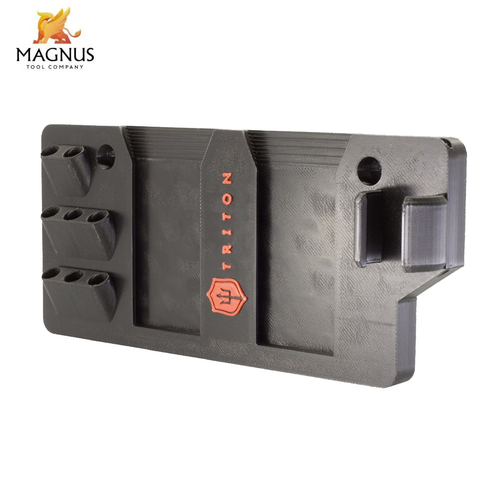 Magnus Wall-Mounted Jaw and Accessory Holder for Triton Machines