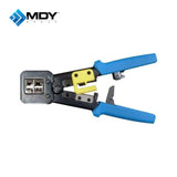 MDY - 490119 - Crimping Tool with Cable Stripper for RJ45 Cat5e End Pass Trough Plug