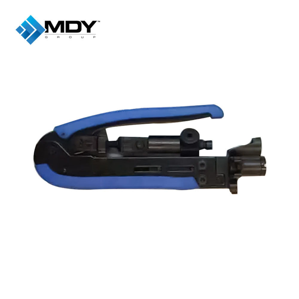 MDY - 490120 - Adjustable RG59 RG6 RG11 Cable Compression Tool With Plunger (F BNC and RCA)