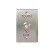 MDY - AC76200 - Exit Touch Switch Button - Bicolor with Red Illuminator - Wide Face Plate