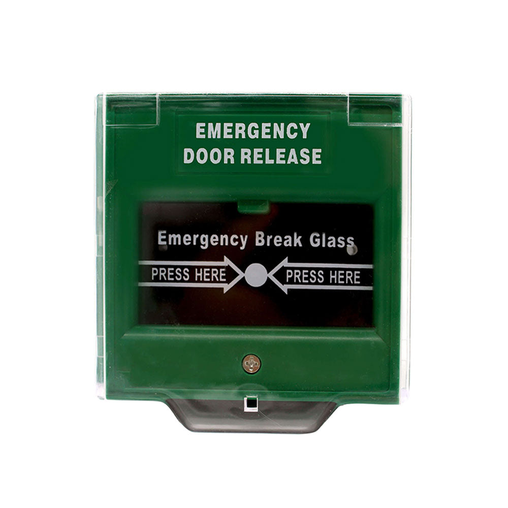 MDY - ACBG-G - Emergency Door Release Break Glass Station Green