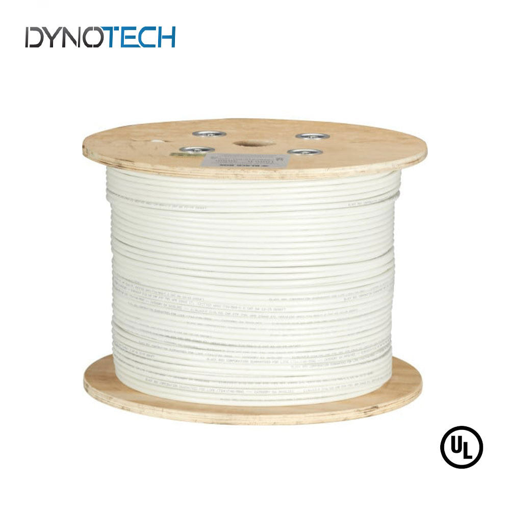 Dynotech - CAT6 0.53MM Network Cable with UL Listed Copper CMR - 1000FT