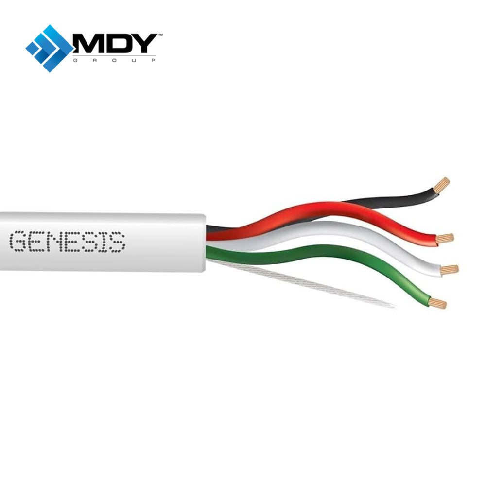 MDY - Copper Speaker Cable with CMR - UL Listed - 500FT CM/CL2 Pull Box  - White