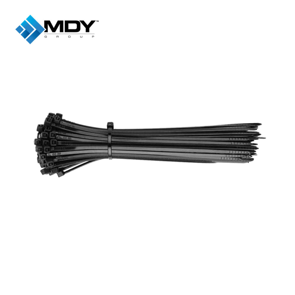 MDY - TB08 / 400785 - 8 Inch Nylon Cable Tie 203X4.8mm 100 Pcs/Bag Black