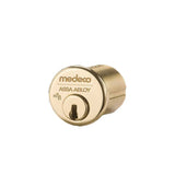 Medeco - 100100J-05-DLT-Z02 - Mortise Cylinder MedecoÂ³ Bi-Level with 5-Pin DL Keyway and 1 - CT-Z02 Adams Rite Cam - 05 (Bright Brass)