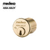 Medeco - 105200J-05-DLT-Z01 - Mortise Cylinder MedecoÂ³ Bi-Level with 6-Pin DL Keyway and 1-1/2 - CT-Z01 Standard Yale Cam - 05 (Bright Brass)