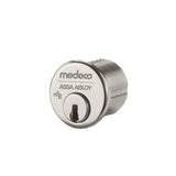 Medeco - 105200J-26-DLT-Z01 - Mortise Cylinder MedecoÂ³ Bi-Level with 6-Pin DL Keyway and 1-1/2 - CT-Z01 Standard Yale Cam - 26 (Satin Chrome)